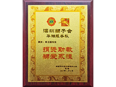 南凯-深圳狮子会华湘服务队